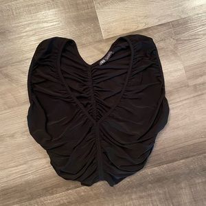 Zara Scrunched Top